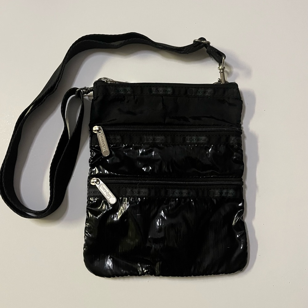 LeSportsac 3-Zip Crossbody Bag
